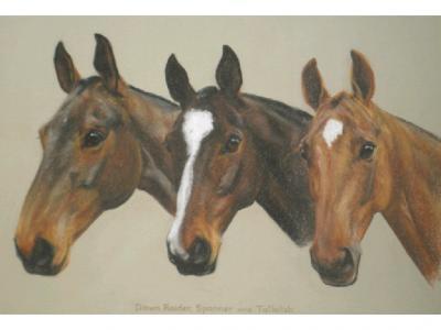 Mary Browning. Head portraits of Mr Richardson's stable