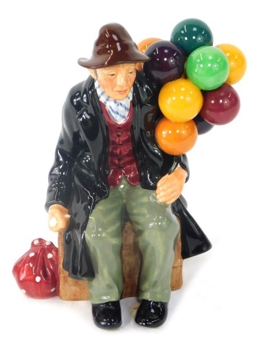 A Royal Doulton The Balloon Man figure group HN1954, 20cm high.