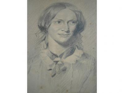 After George Richmond (1809-1896). Portrait of Charlotte Bronte