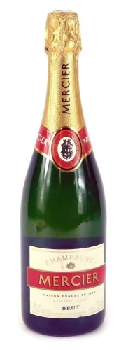 A Mercia champagne brut, 750ml bottle.