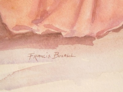 After Francis Boxall. Verity, limited edition signed print 655/850, signed in pencil, 50cm x 42cm, framed and glazed. - 3