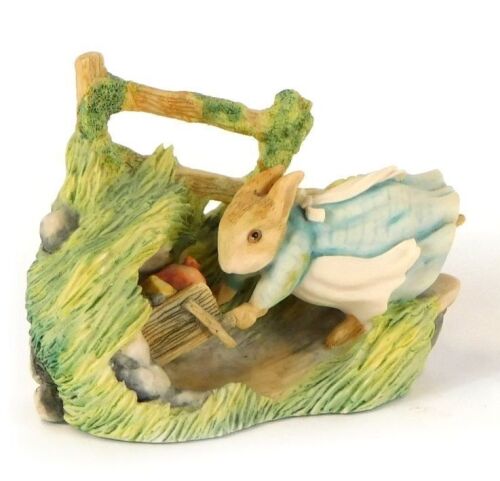 A Border Fine Arts Peter Rabbit collection figure group, 10cm high.