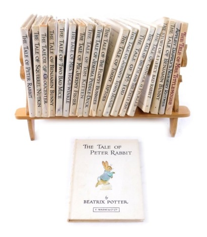 Potter (Beatrix). The Tale of Peter Rabbit, Warne & Co. with dust wrapper, late edition and various other books similar. (a quantity)