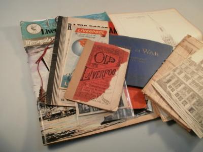 Liverpool Interest - Two black and white original amateur photographs of